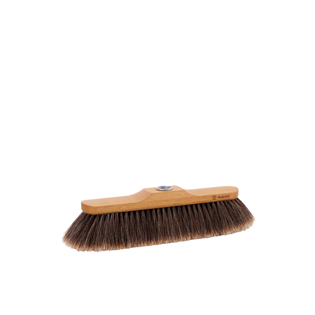 Bezem voor binnen gemaakt van paardenhaar, duurzaam schoonmaken.