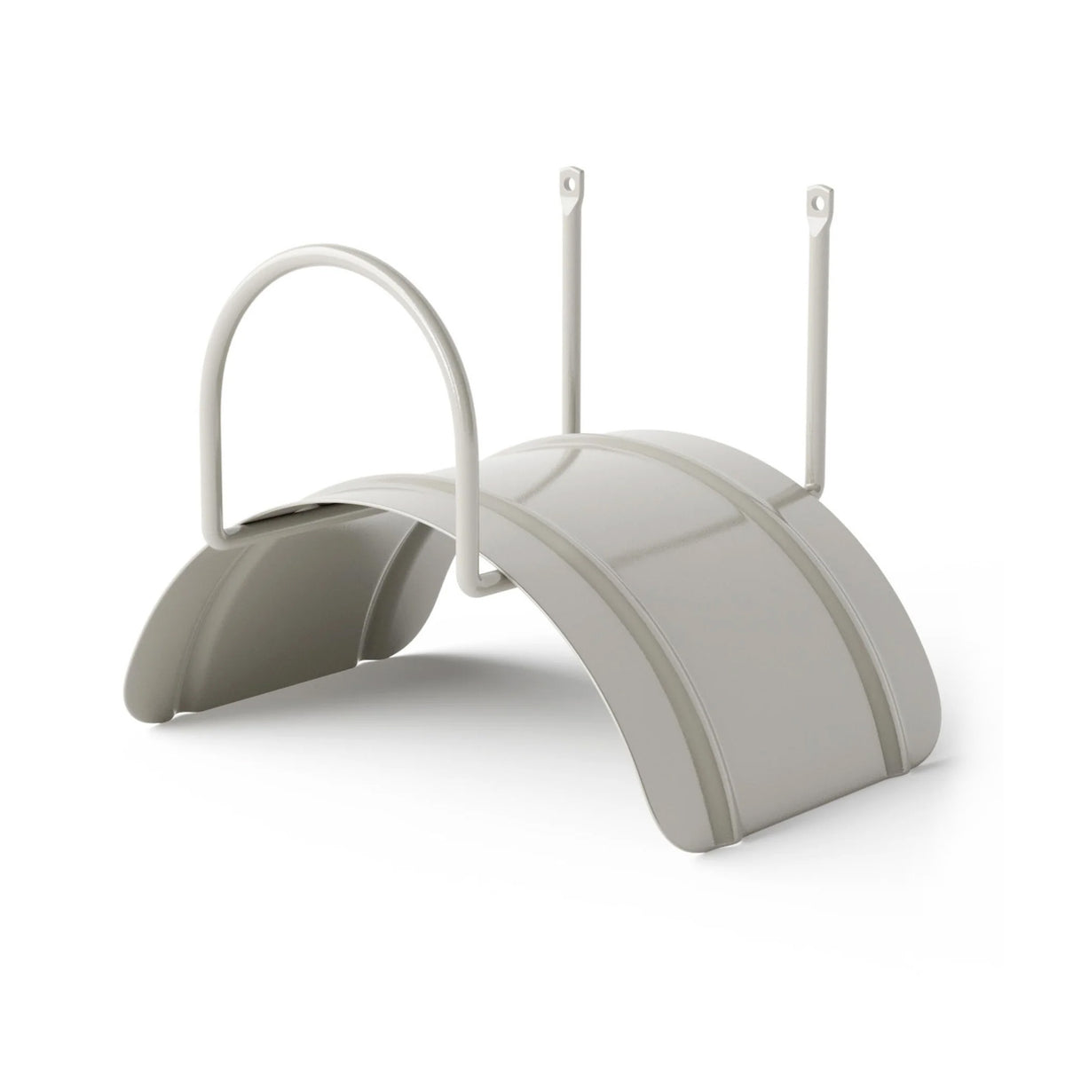 Mooie wandbeugel voor tuinslang in Scandinavisch design.