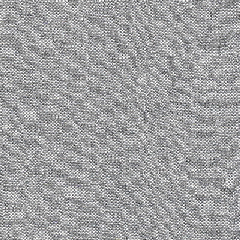 detail van duurzaam linnen dekbedovertrek in grijze tint.