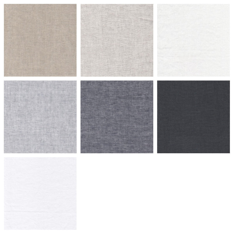 Kleuren stalen linnen gordijnen puur lifestyle.