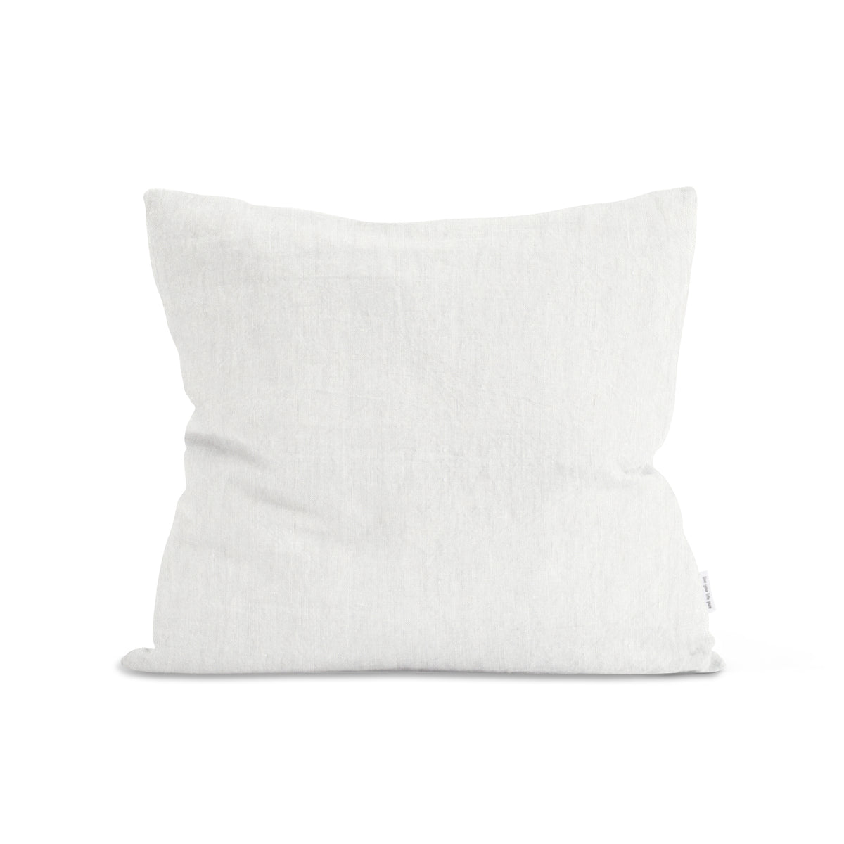 Sierkussen van off white gewassen linnen 50 x 50 cm.