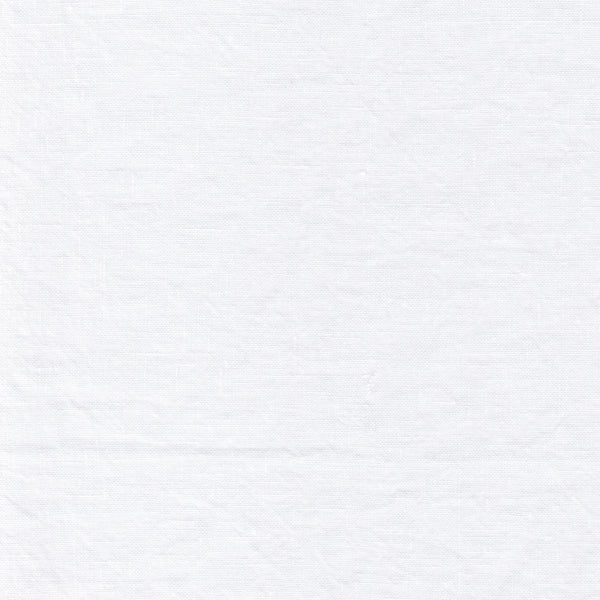 Gewassen linnen tafelkleed in de kleur wit.